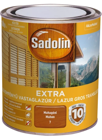 Sadolin Extra kültéri, selyemfényű vastaglazúr